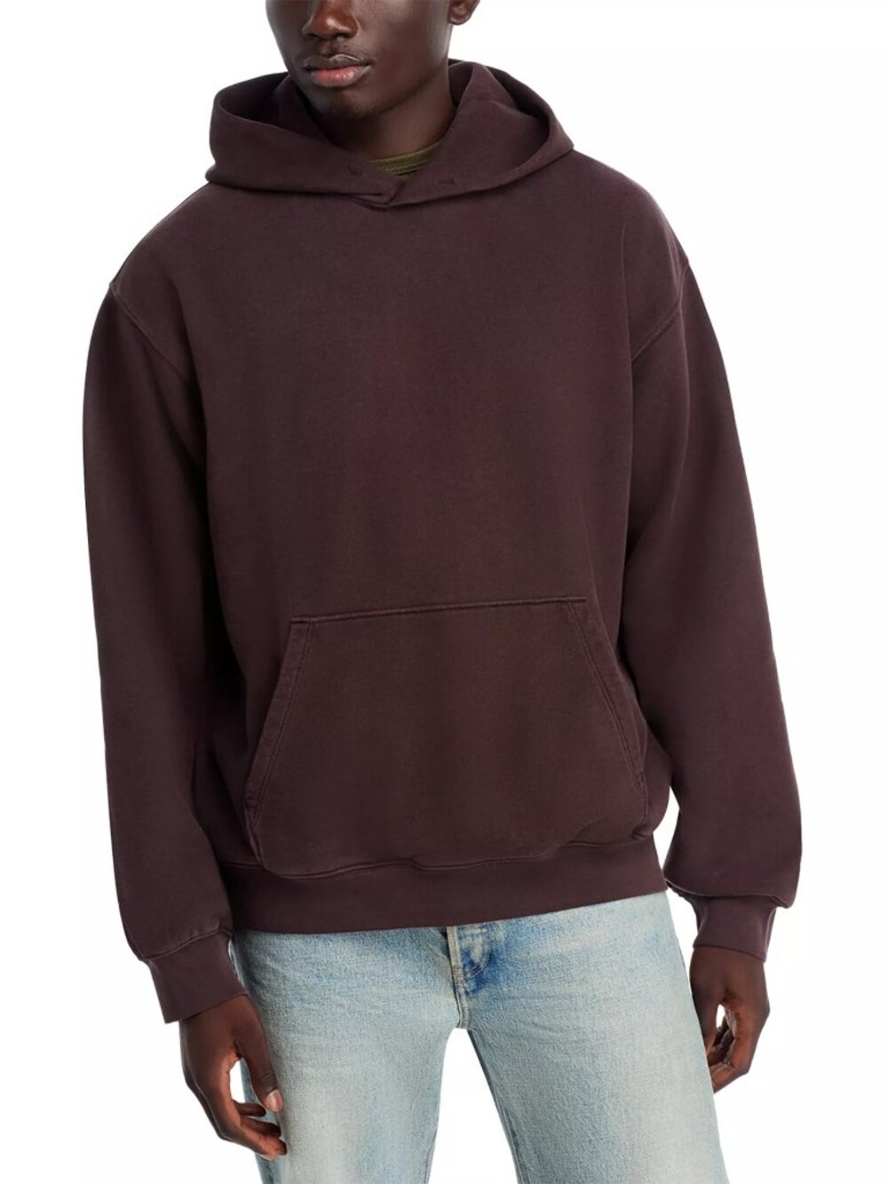 Men's Madewell Brown The McCarren Midweight Hoodie L NWT